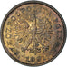 Moneta, Polonia, 5 Groszy, 1991