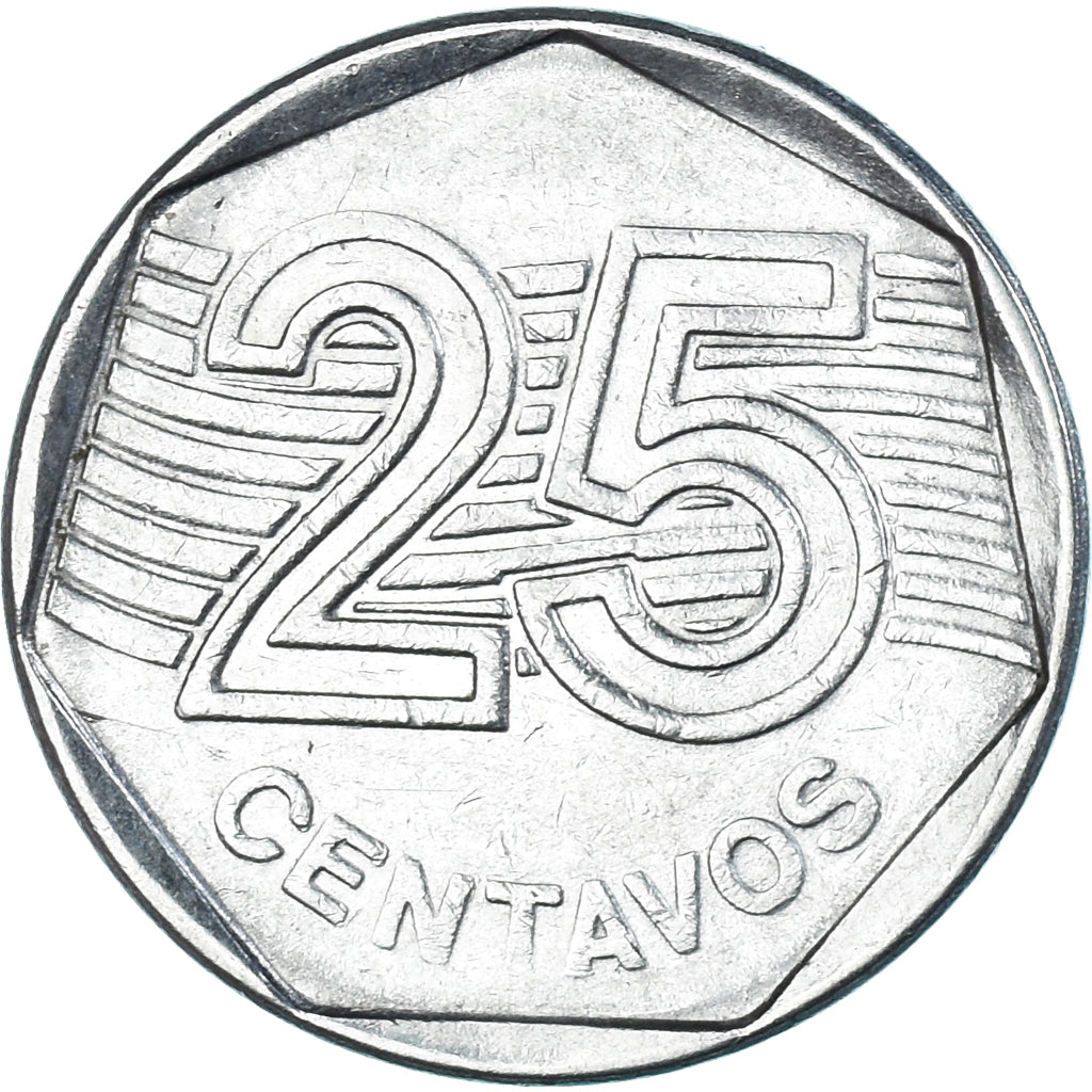 Coin, Brazil, 25 Centavos, 1995