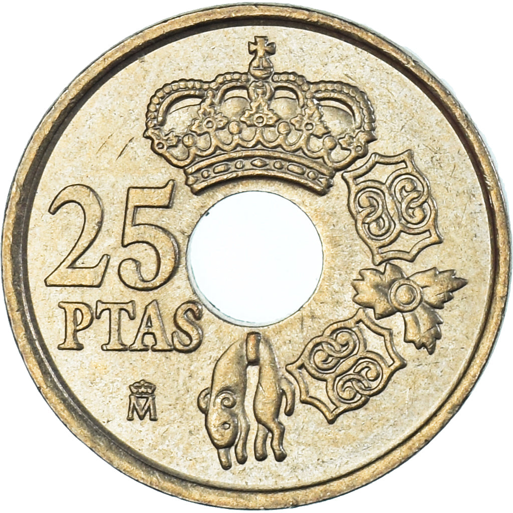 Coin, Spain, 25 Pesetas, 2000