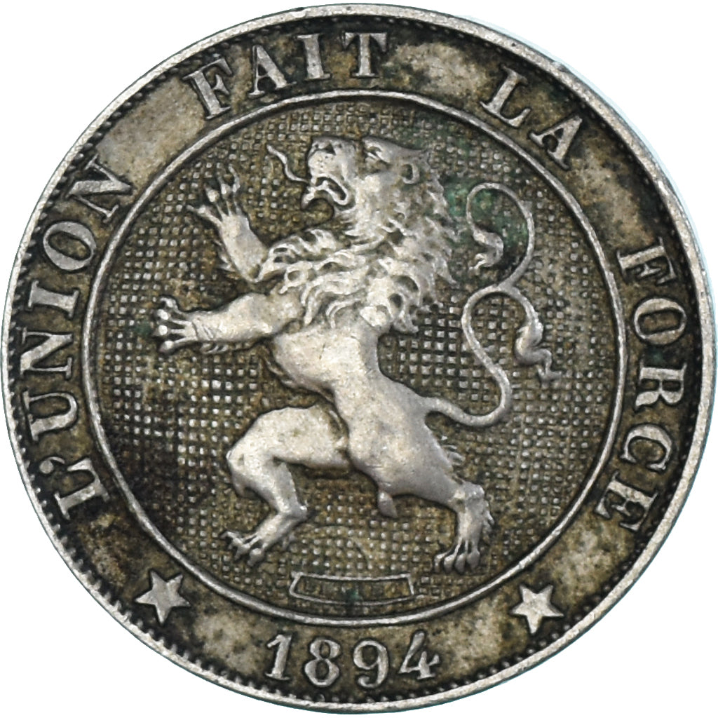Münze, Belgien, 5 Centimes, 1894