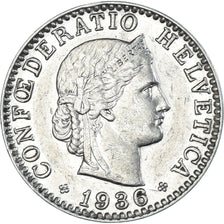 Moneta, Szwajcaria, 20 Rappen, 1936