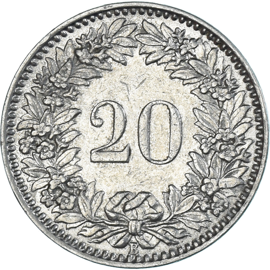 Moneta, Svizzera, 20 Rappen, 1936
