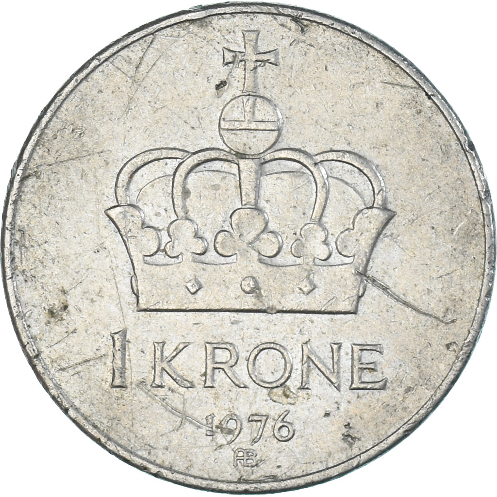 Munten, Noorwegen, Krone, 1976