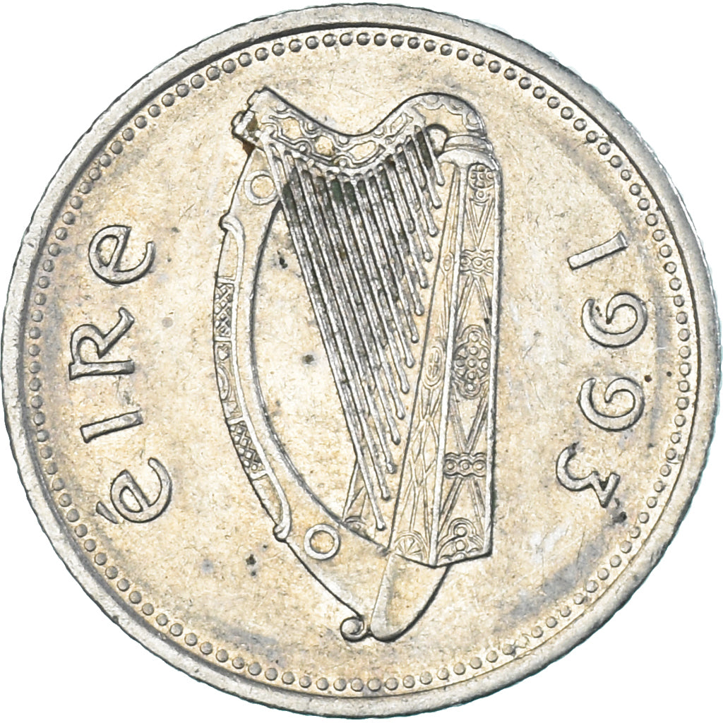 Moneta, Irlanda, 10 Pence, 1993