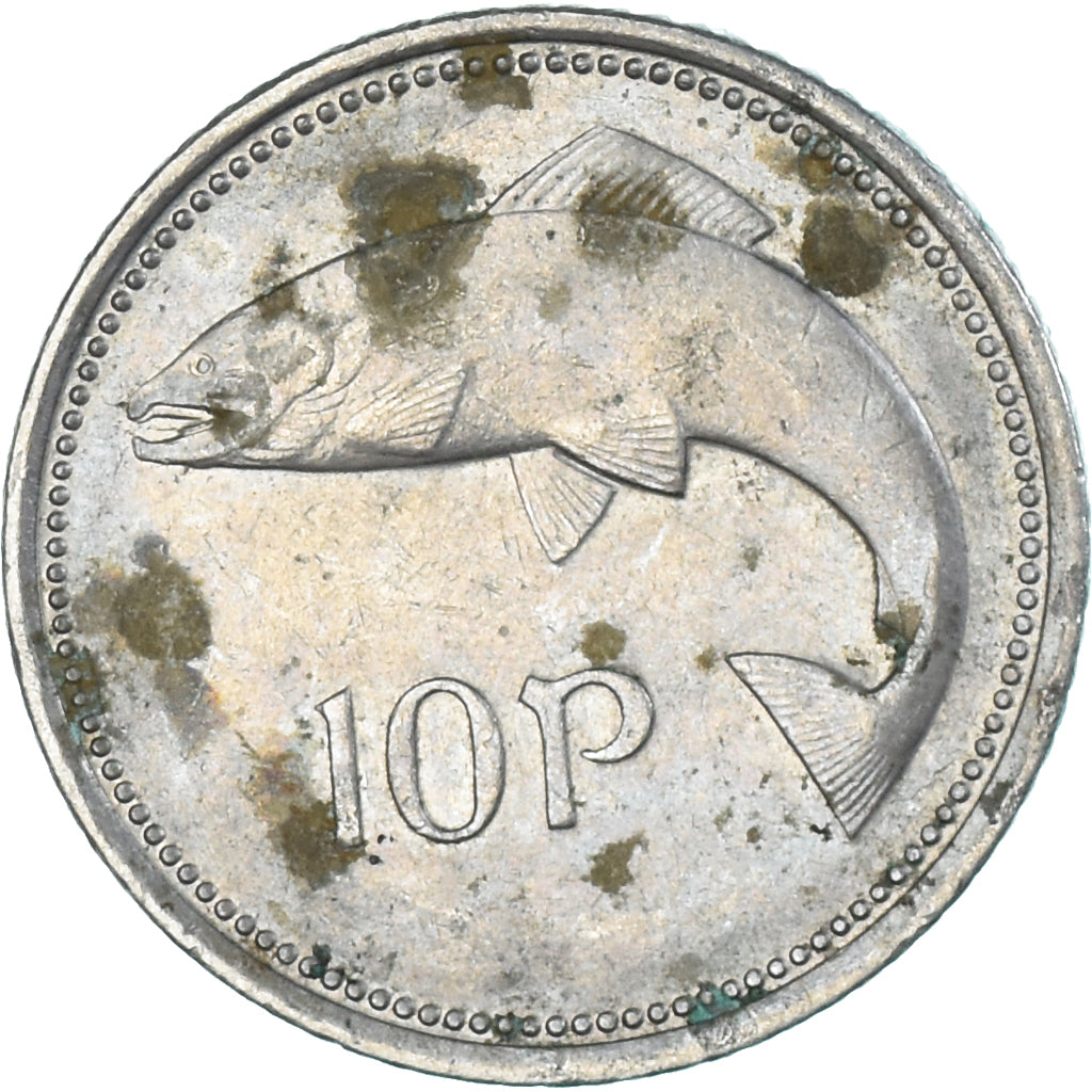 Moneta, Irlanda, 10 Pence, 1993