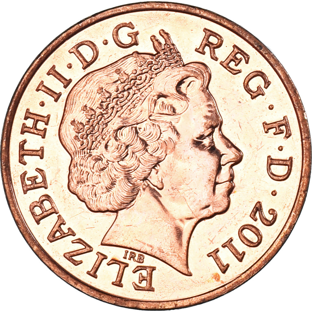 Coin, Great Britain, Penny, 2011