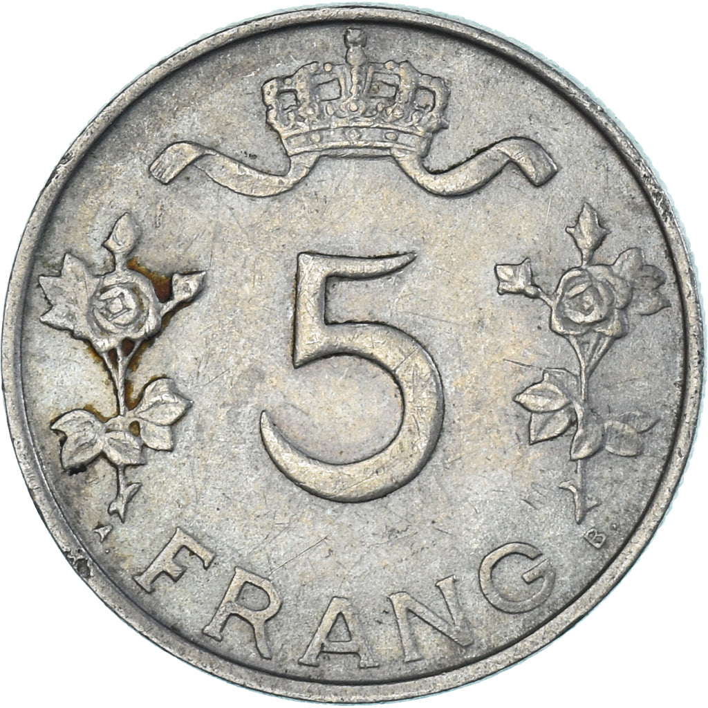 Coin, Luxembourg, 5 Francs, 1949