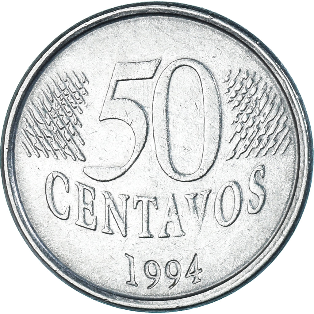 Munten, Brazilië, 50 Centavos, 1994
