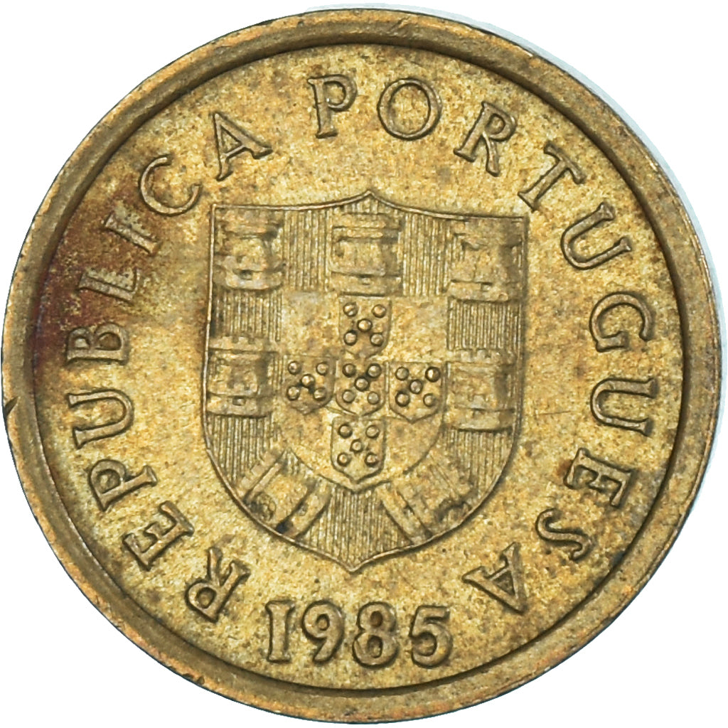 Münze, Portugal, Escudo, 1985