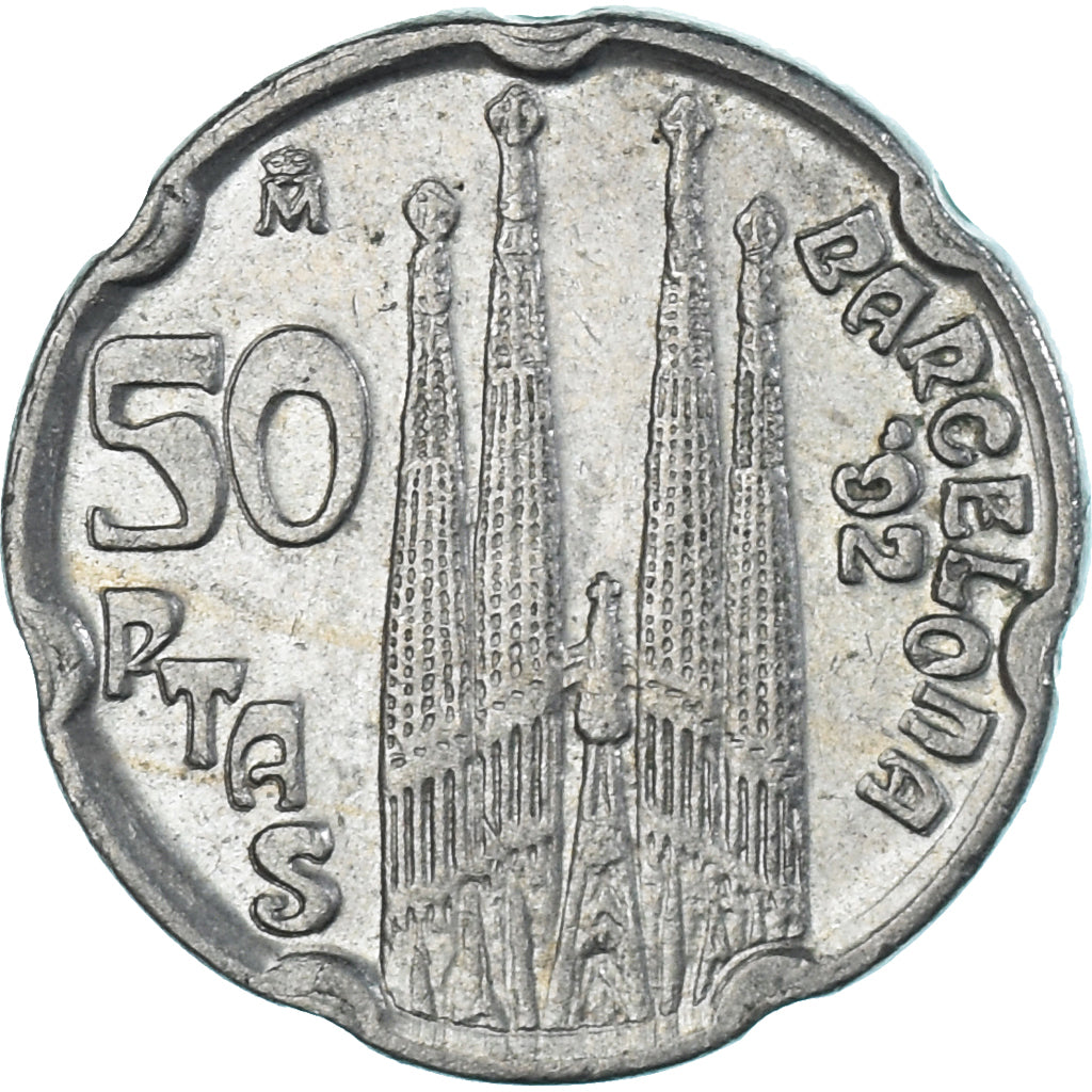Coin, Spain, 50 Pesetas, 1992