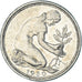 Monnaie, Allemagne, 50 Pfennig, 1980