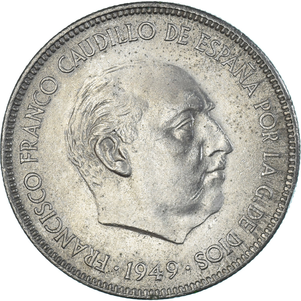 Moneda, España, 5 Pesetas, 1950