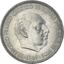 Moneda, España, 5 Pesetas, 1950
