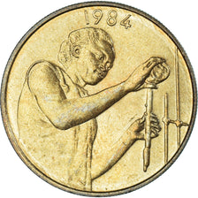 Münze, West African States, 25 Francs, 1984