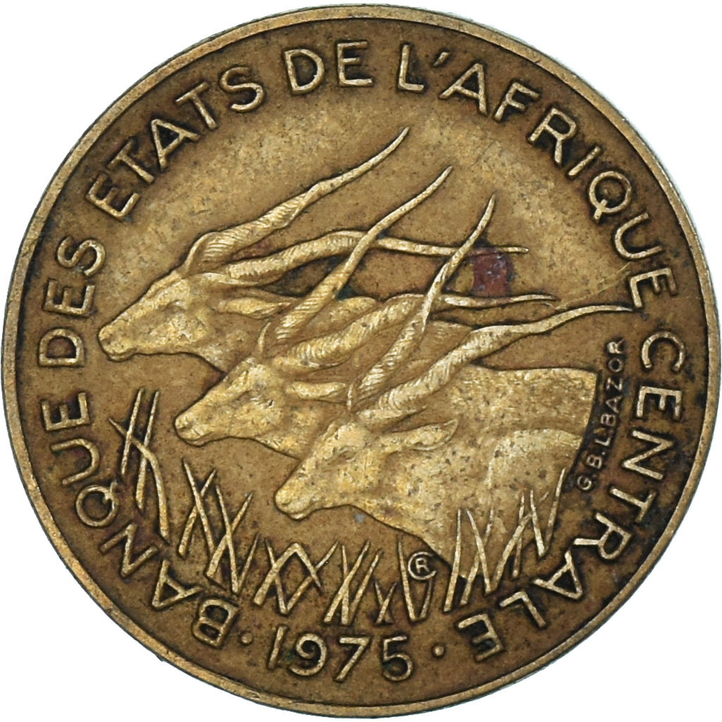 Moeda, Estados da África Ocidental, 5 Francs, 1975