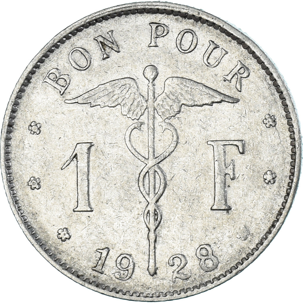 Coin, Belgium, Franc, 1928
