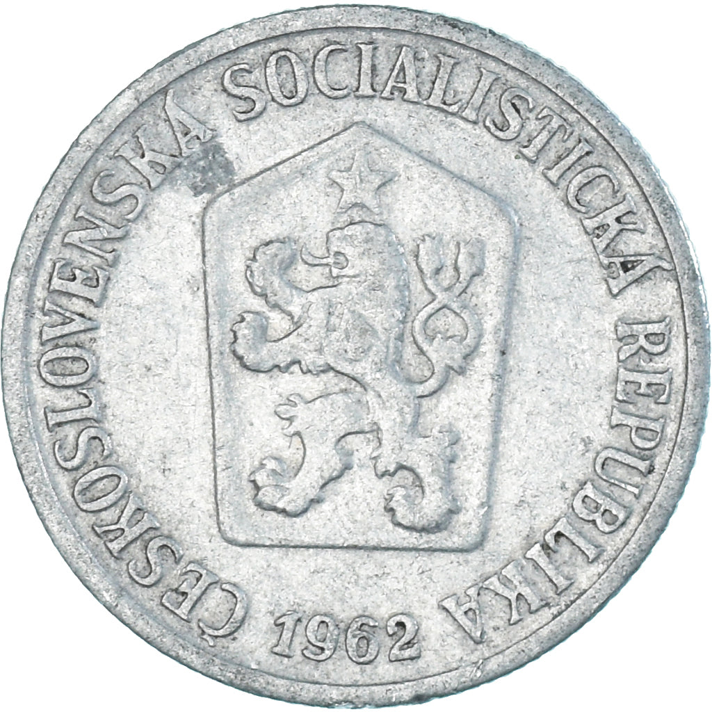 Coin, Czechoslovakia, 10 Haleru, 1962