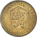 Münze, Tschechoslowakei, Koruna, 1969