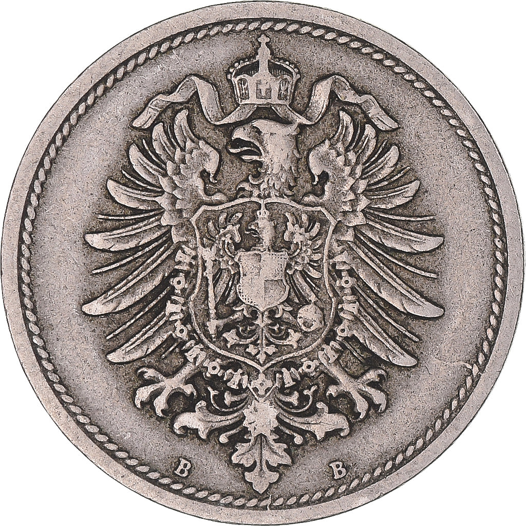 Münze, Deutschland, 10 Pfennig, 1876