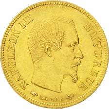 Coin, France, Napoleon III, Napoléon III, 10 Francs, 1857, Paris, AU(55-58)