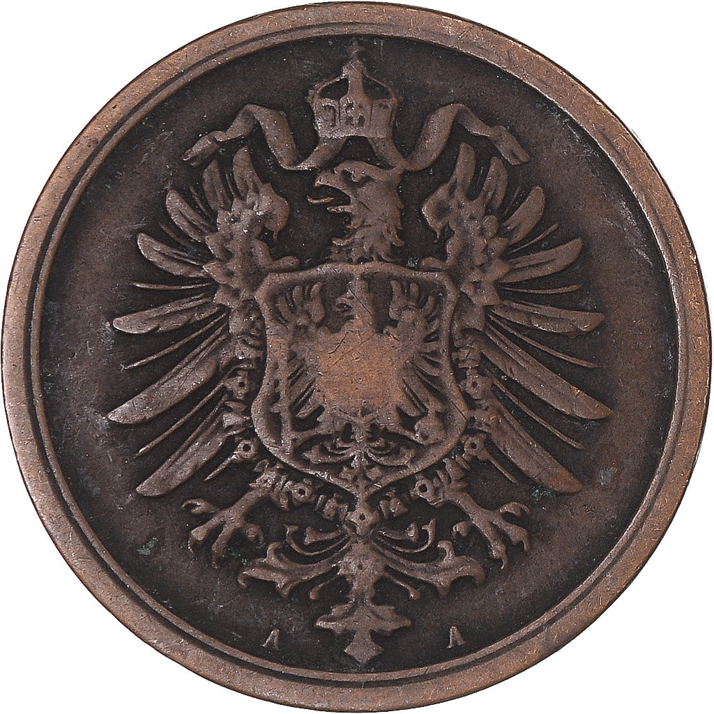 Coin, Germany, 2 Pfennig, 1875