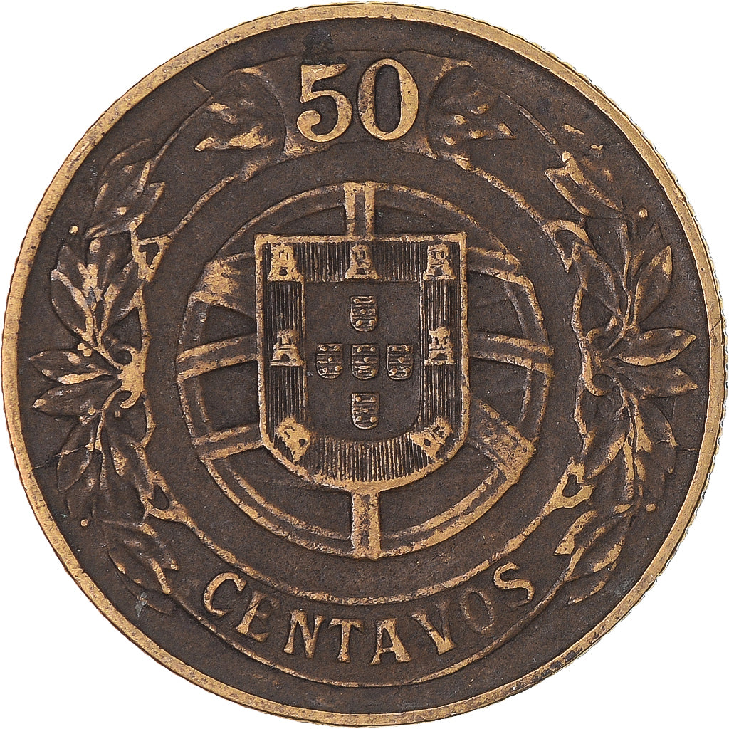 Moneta, Portogallo, 50 Centavos, 1926
