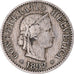 Coin, Switzerland, 5 Rappen, 1892