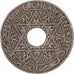 Maroko, 25 Centimes, 1921, Miedź-Nikiel, EF(40-45)