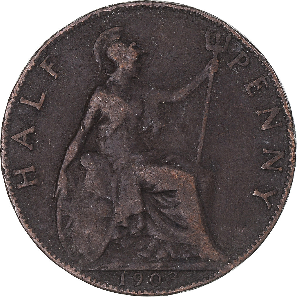 Moneta, Wielka Brytania, 1/2 Penny, 1903