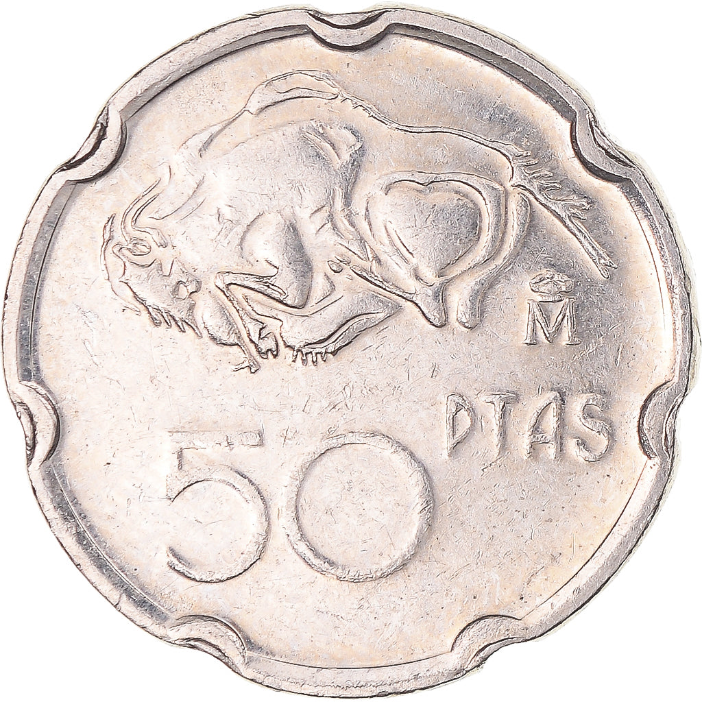 Münze, Spanien, 50 Pesetas, 1994