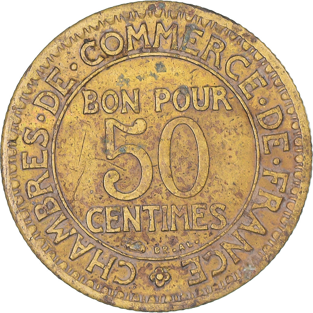 Münze, Frankreich, 50 Centimes, 1926