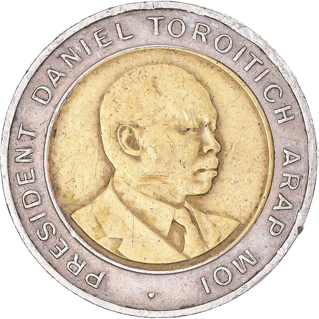 Moeda, Quénia, 5 Shillings, 1997