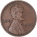 Moneda, Estados Unidos, Cent, 1910