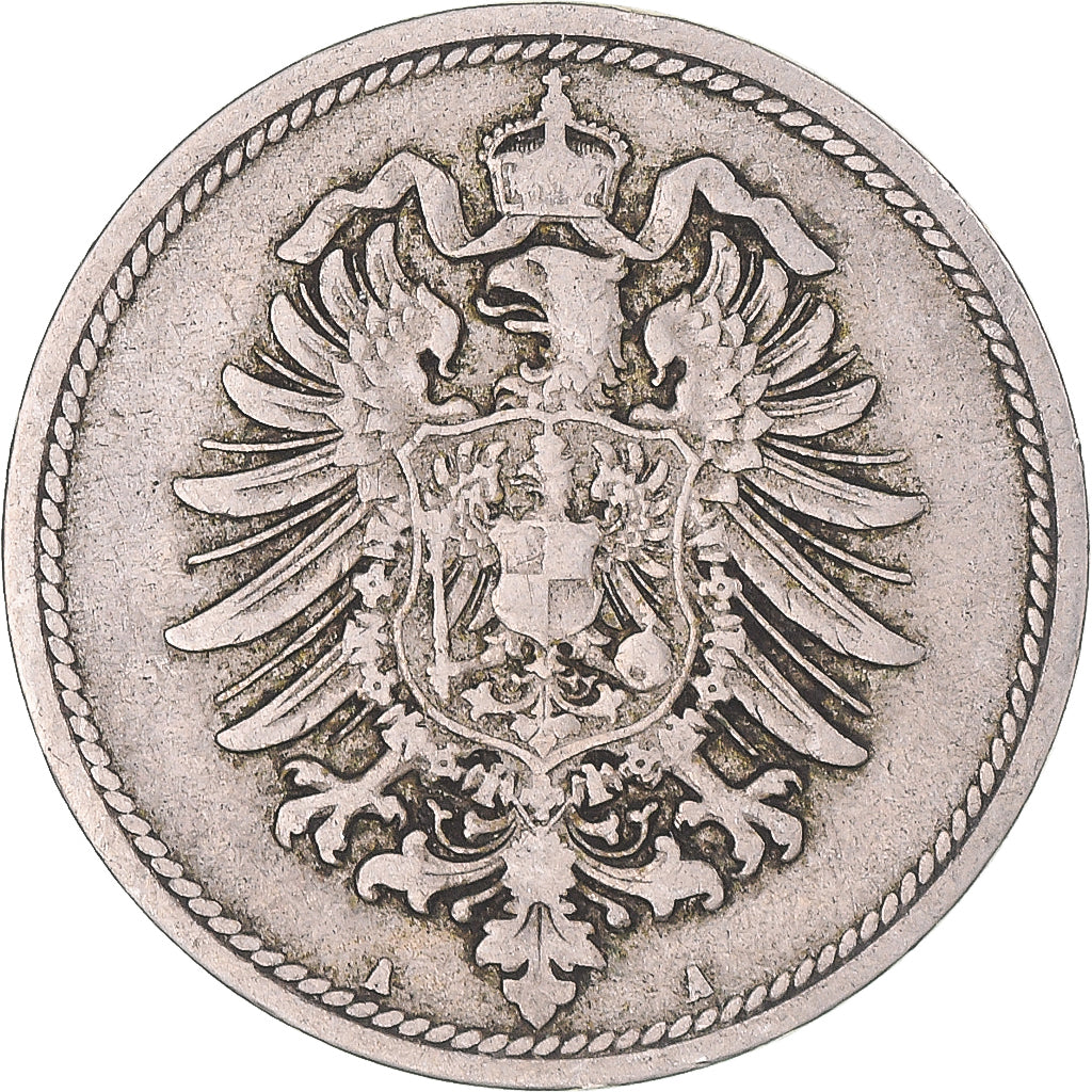 Coin, Germany, 10 Pfennig, 1874