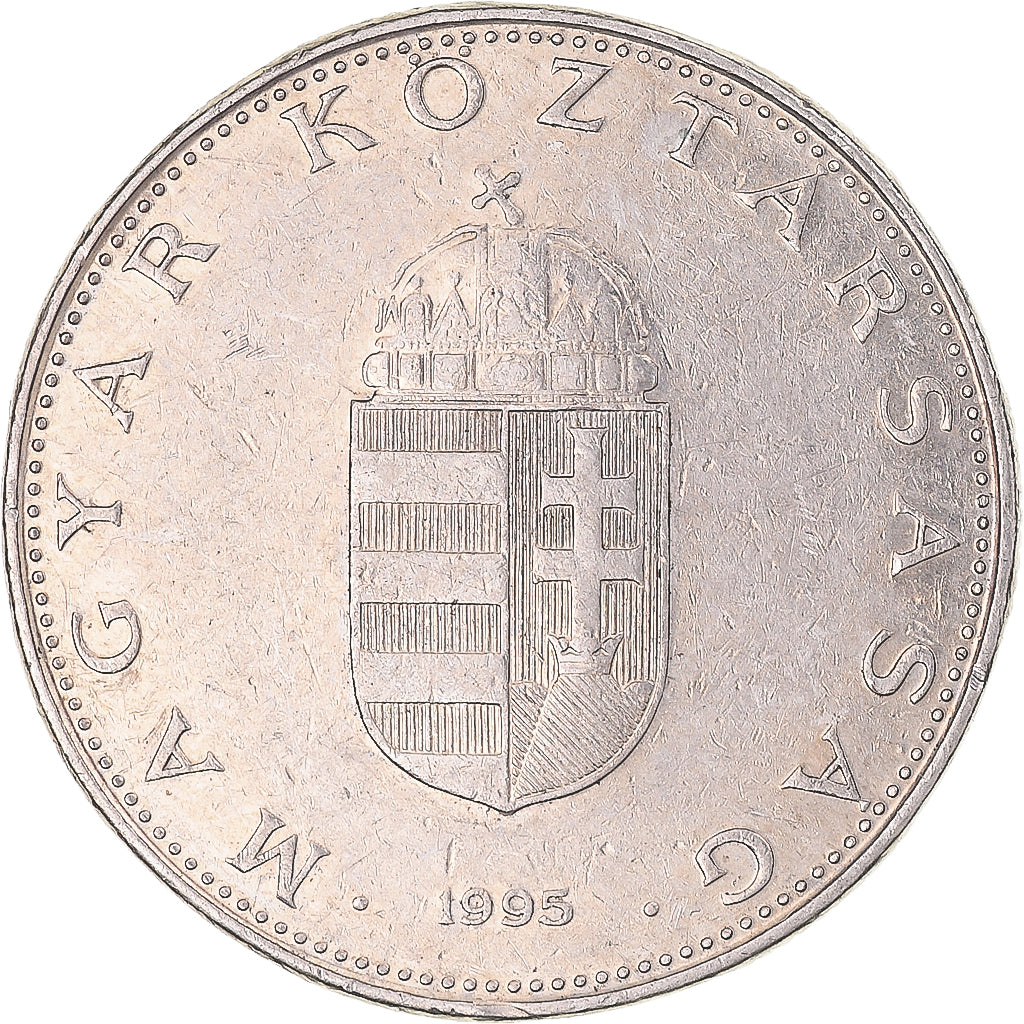 Moneda, Hungría, 10 Forint, 1995