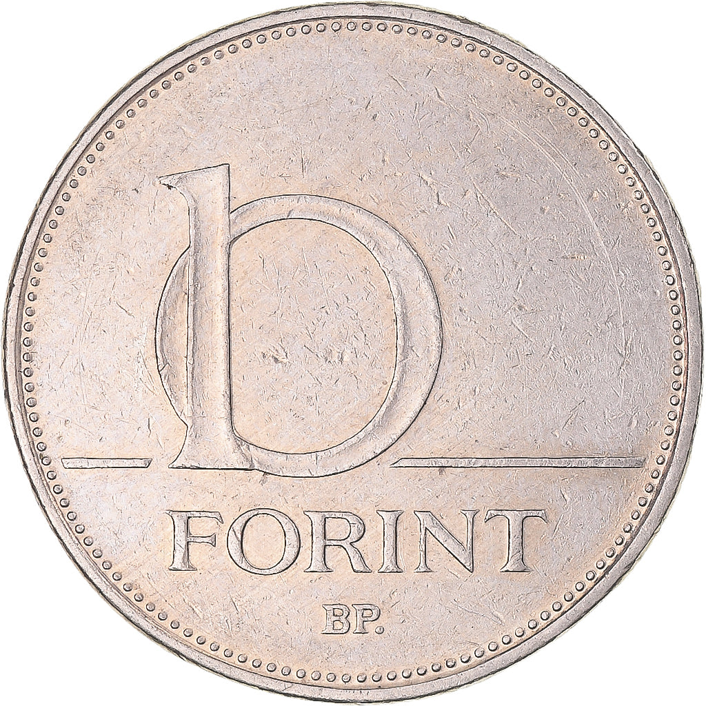 Moneda, Hungría, 10 Forint, 1995