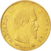 FRANCE, Napoléon III, 10 Francs, 1858, Paris, KM #784.3, AU(50-53), Gold, Gadour