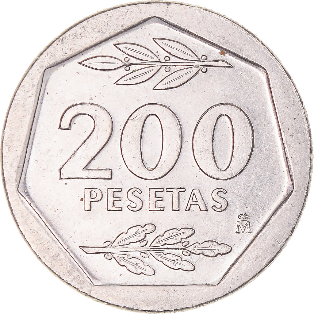 Coin, Spain, 200 Pesetas, 1987