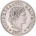 Monnaie, Suisse, 5 Rappen, 1907