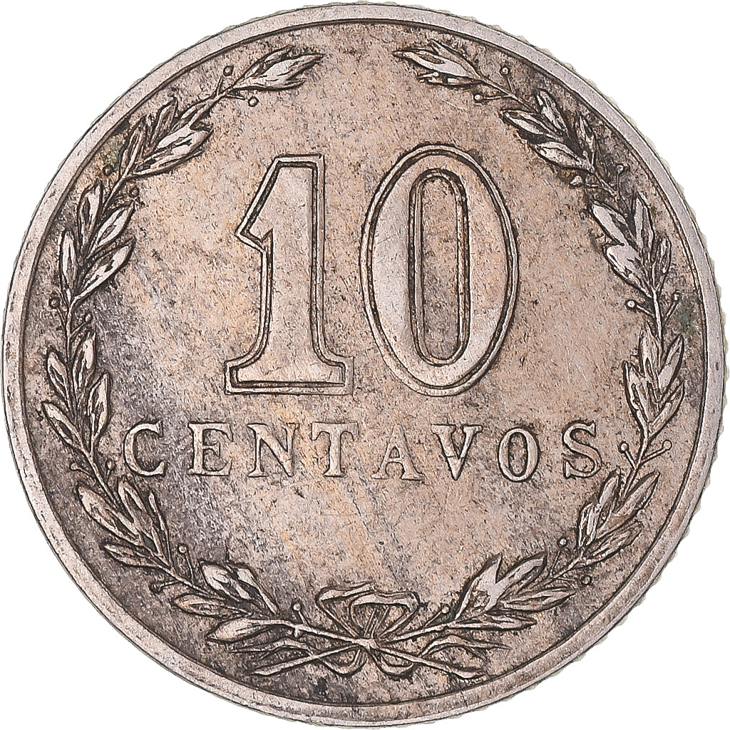 Moneta, Argentina, 10 Centavos, 1921