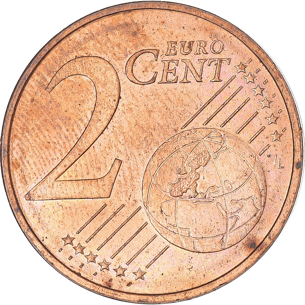 Moneda, Francia, 2 Euro Cent, 1999