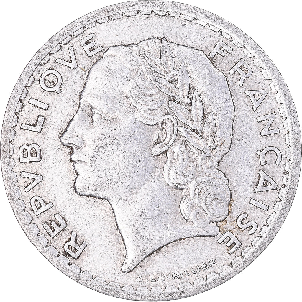 Monnaie, France, 5 Francs, 1946