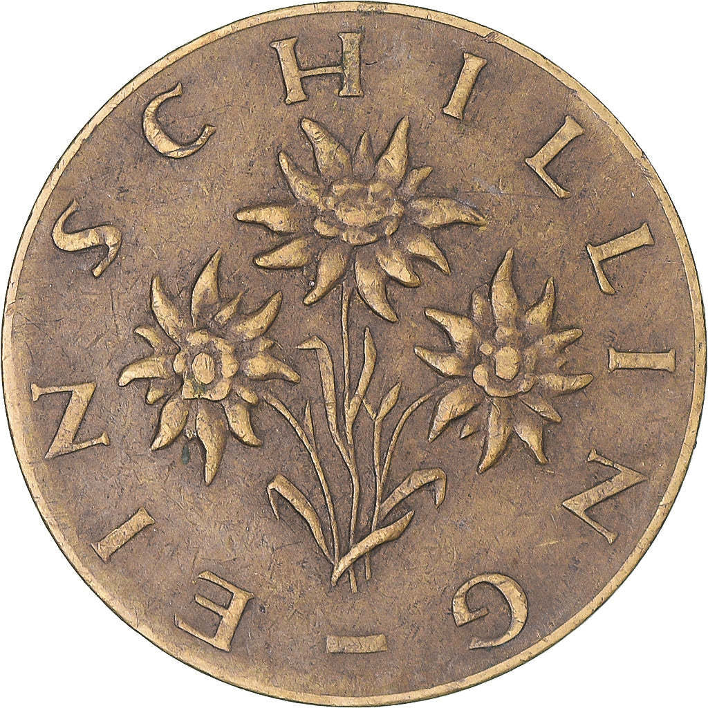 Moeda, Áustria, Schilling, 1966