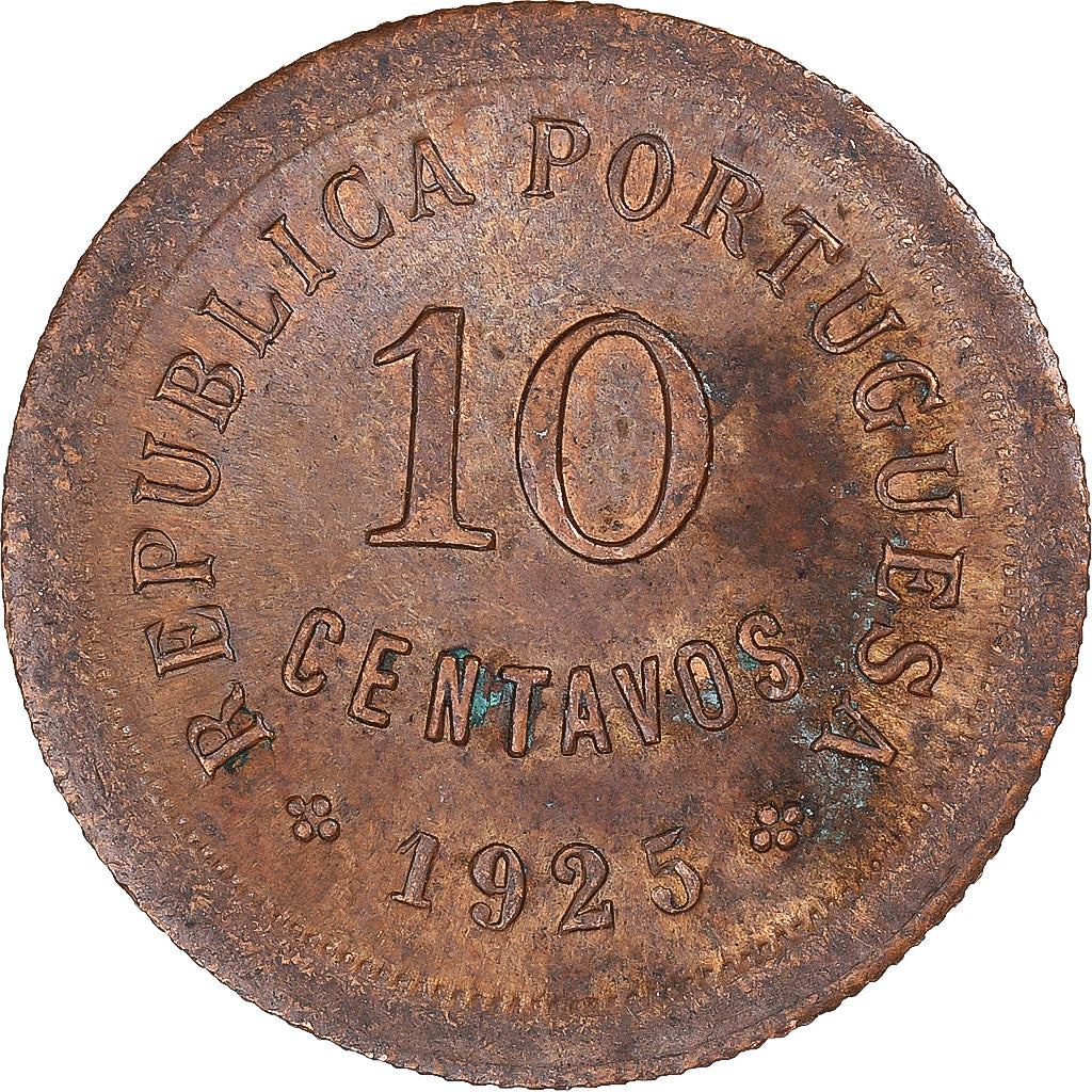 Münze, Portugal, 10 Centavos, 1925