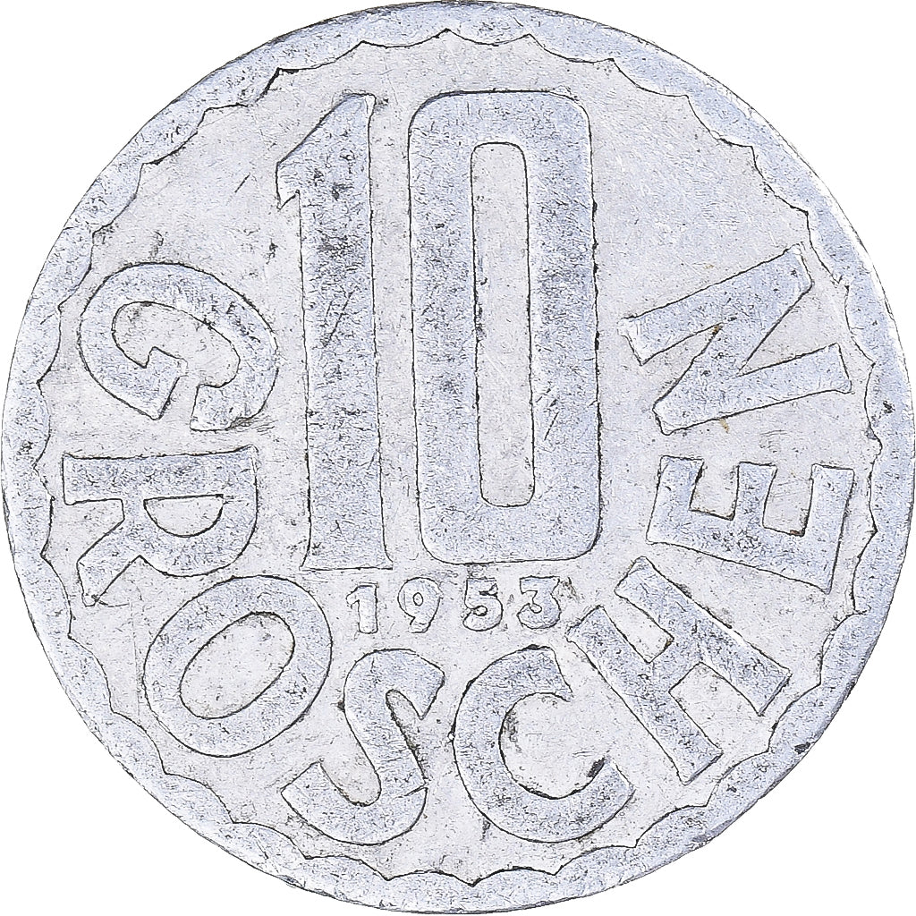 Munten, Oostenrijk, 10 Groschen, 1953