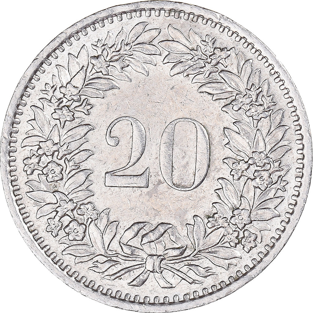 Monnaie, Suisse, 10 Rappen, 1978