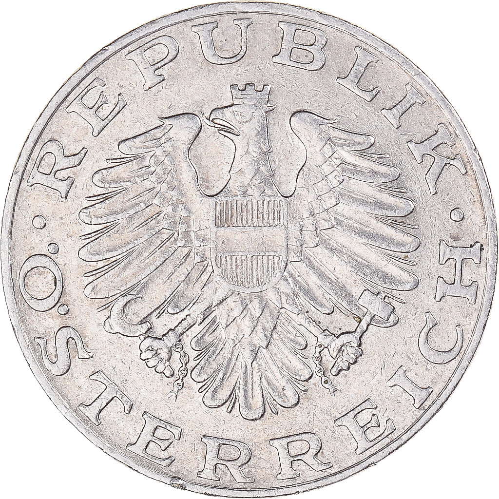 Moeda, Áustria, 10 Schilling, 1975