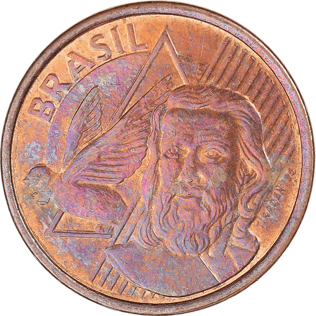 Moneta, Brazylia, 5 Centavos, 2014