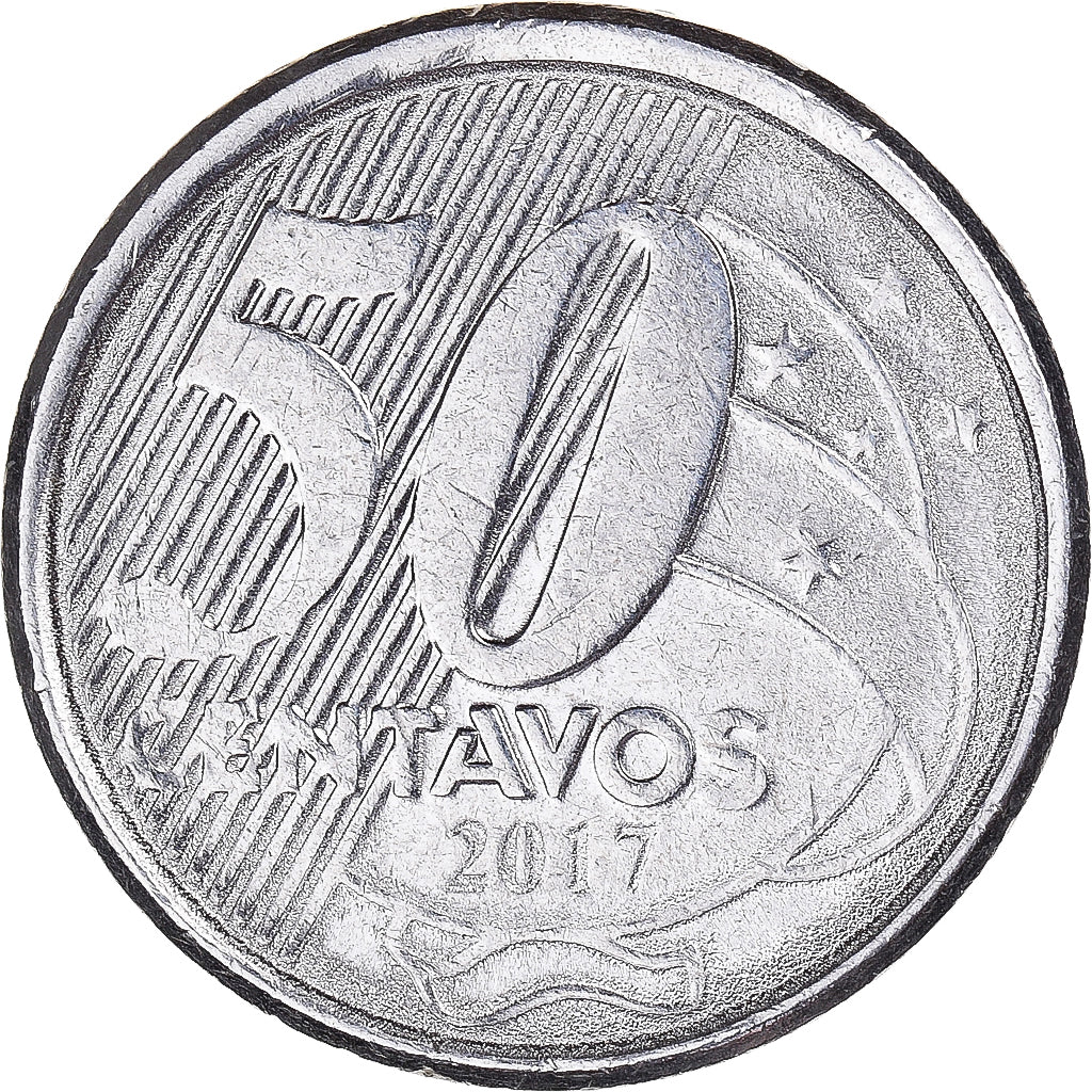 Moneta, Brazylia, 50 Centavos, 2017