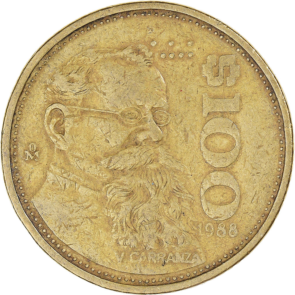 Munten, Mexico, 100 Pesos, 1988